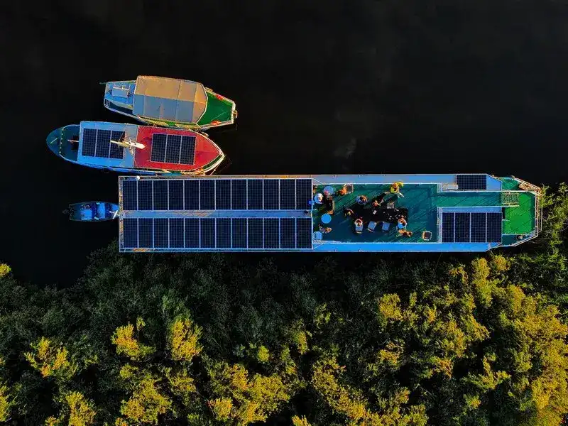 Motorboot excursie in de Donaudelta — Ibis Tours dagtochten